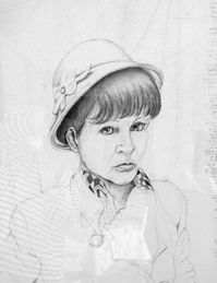 Josiane Schmitt : 1er Autoportrait
